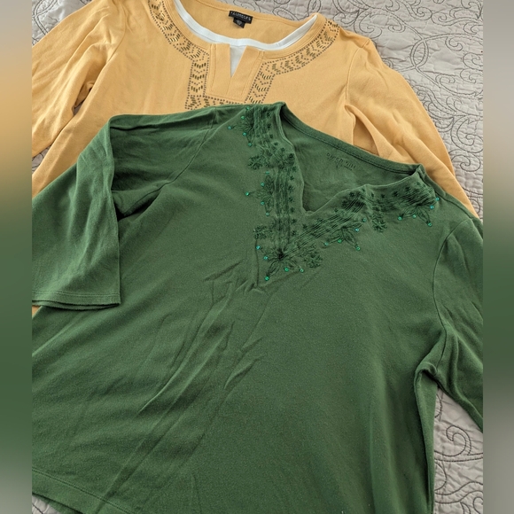 Beaded Accent Shirt Bundle (2) - Picture 13 of 13